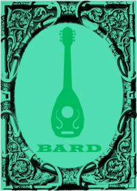 Img of a ornate card with the BARD logo.