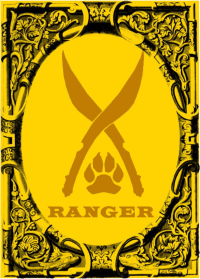 Img of a ornate card with the RANGER logo.